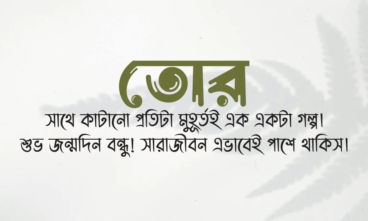 ১৫১+ বন্ধুর জন্মদিনের শুভেচ্ছা ক্যাপশন