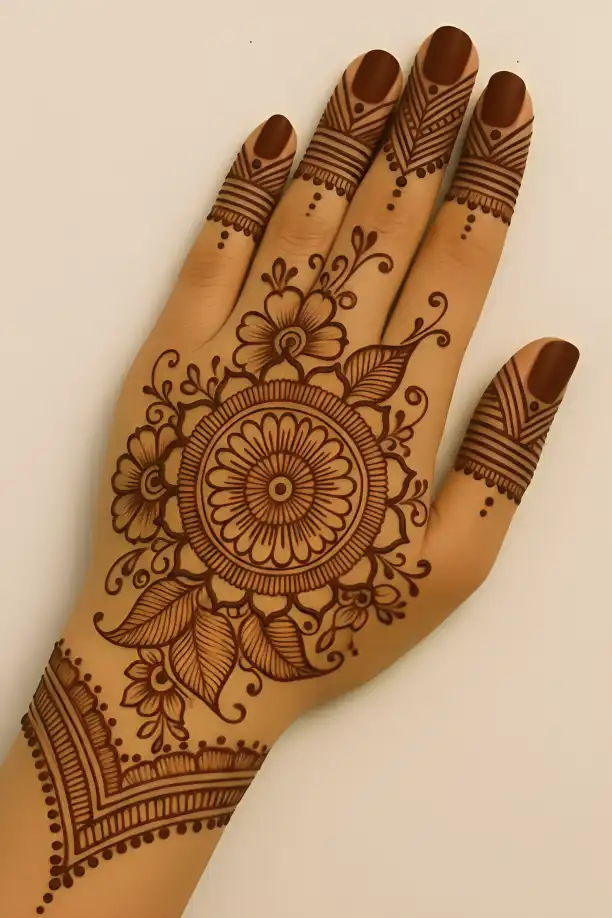 গর্জিয়াস মেহেদি ডিজাইন ৩