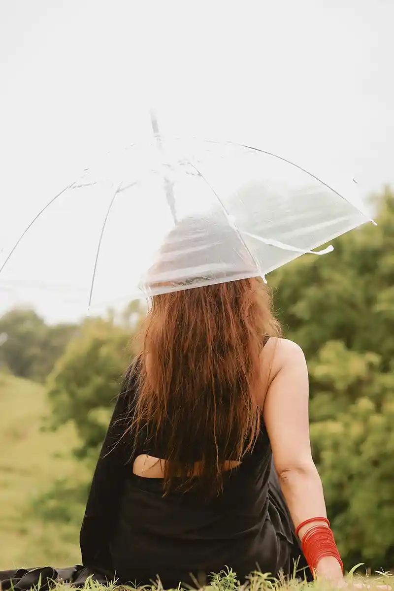 Cute Profile Picture Girl minimal background