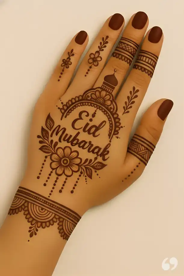 ঈদের মেহেদি ডিজাইন ৩
