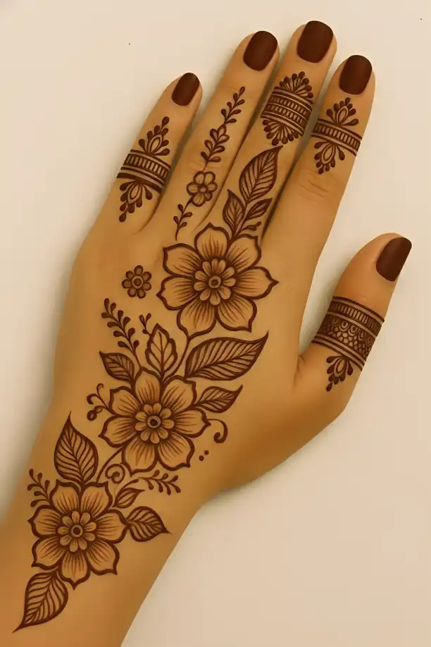 গর্জিয়াস মেহেদি ডিজাইন ৪
