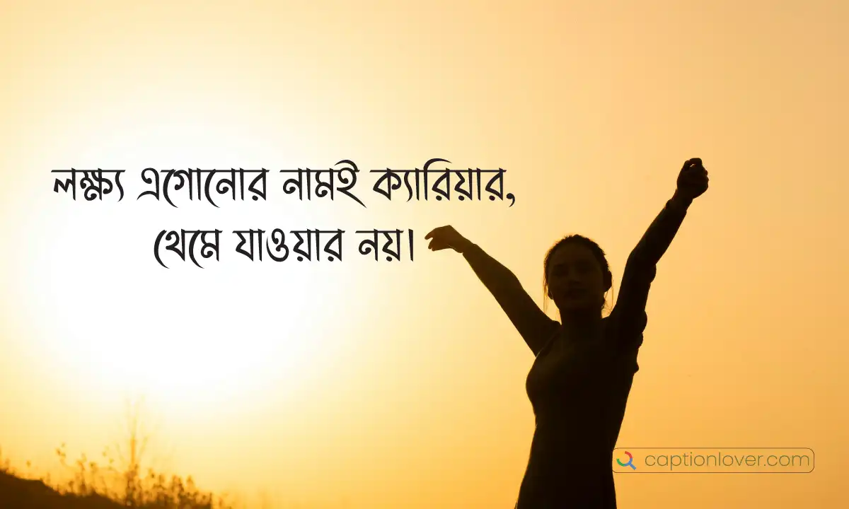 সাফল্য এবং লক্ষ্য নিয়ে সেরা ক্যারিয়ার স্ট্যাটাস ও মোটিভেশনাল উক্তি