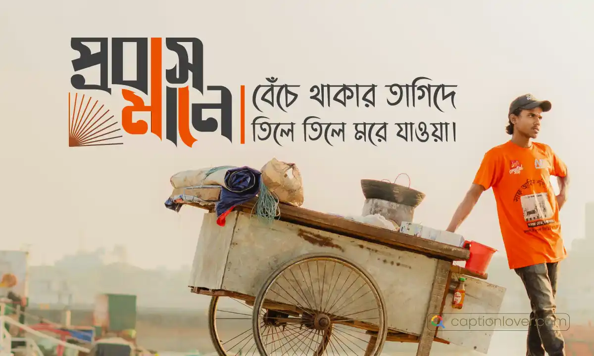 প্রবাসীদের কষ্টের স্ট্যাটাস এবং নিঃসঙ্গ জীবনের ছবি