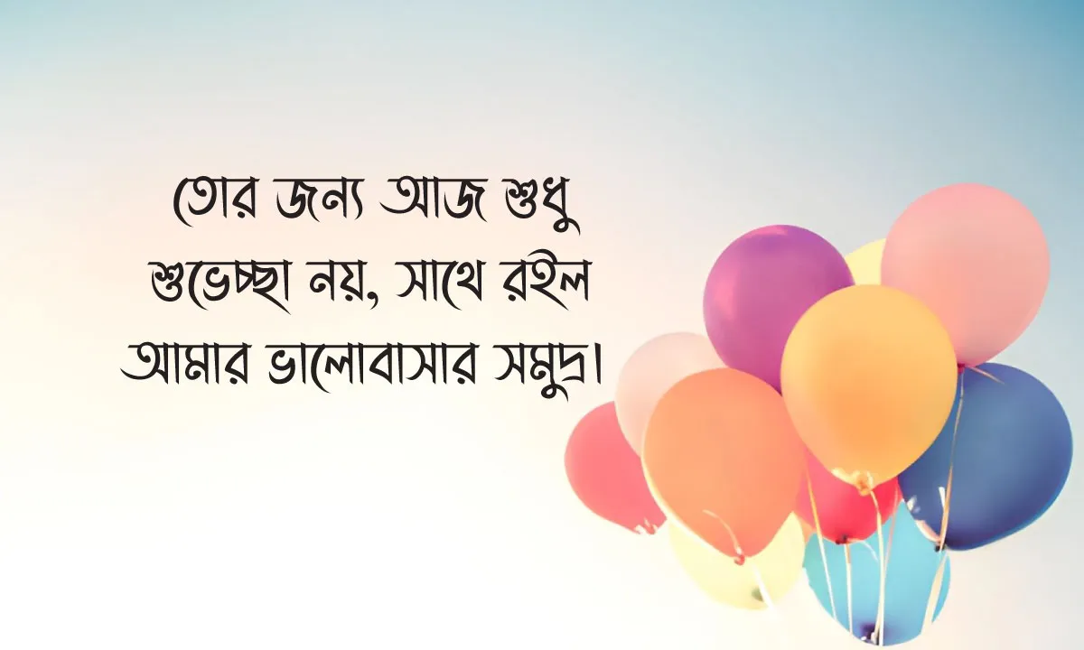 প্রিয় বান্ধবীর জন্মদিনের শুভেচ্ছা ও স্ট্যাটাস