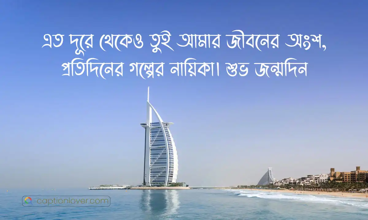 প্রবাসী বান্ধবীর শুভ জন্মদিন